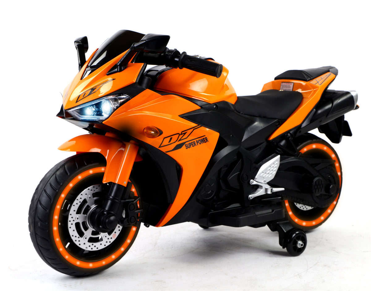 Orange Electric motorcycle/ 12 V Kids toys motorcycle/Kids electric
