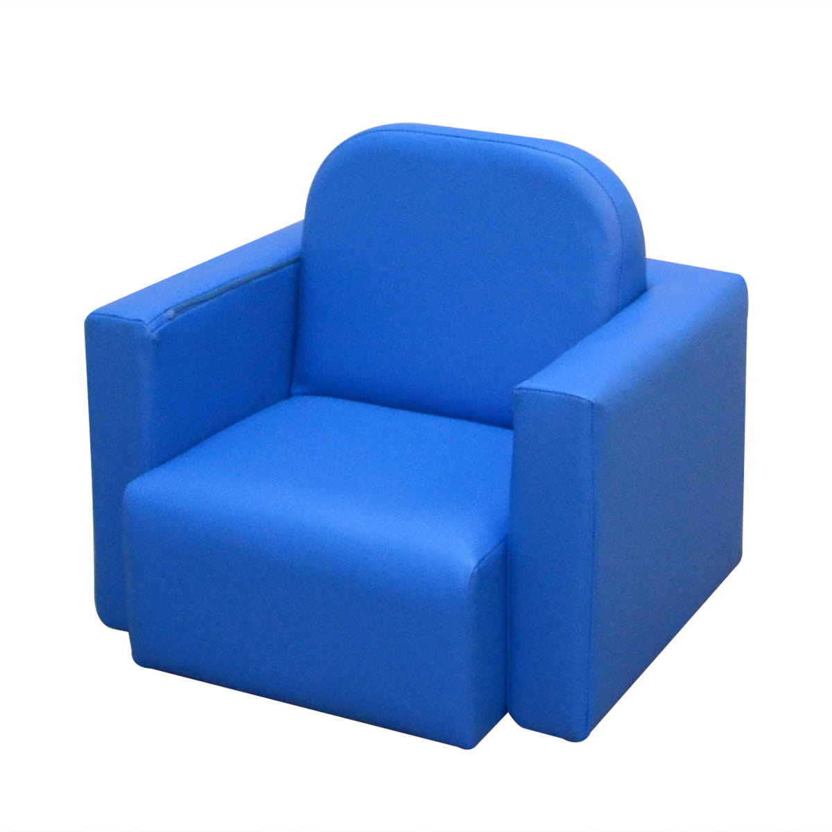 Blue 2-in-1 Multifunctional Kids Sofa Convertible Table and Chair Set