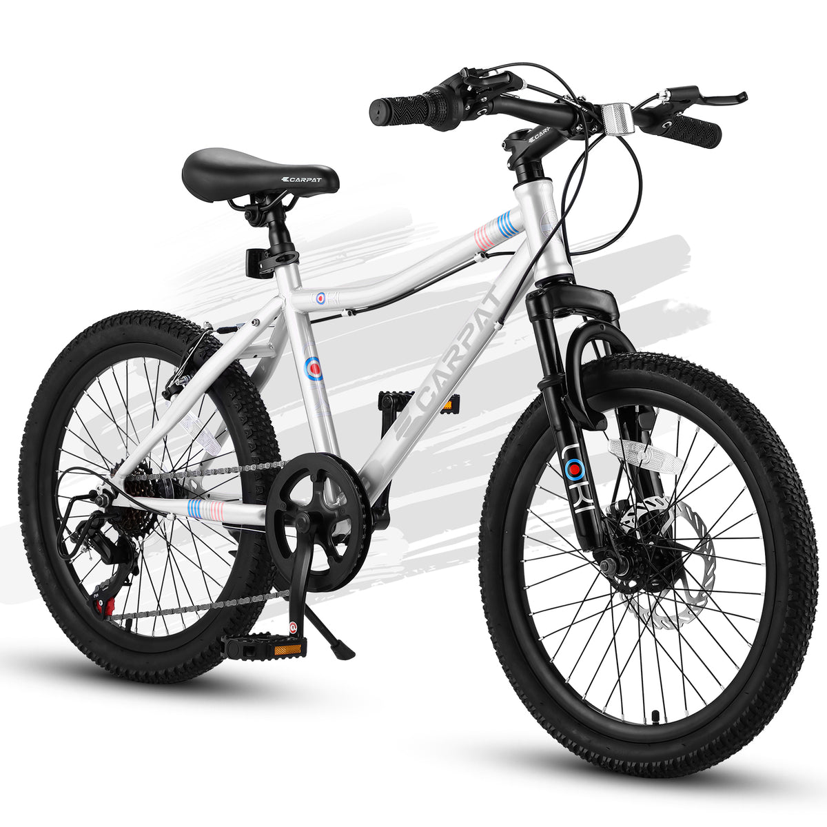 White Ecarpat S20101 20 Inch Kids' Mountain Bike