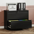 2 Drawer Lateral File Cabinet with Lock – Heavy-Duty Metal Filing
