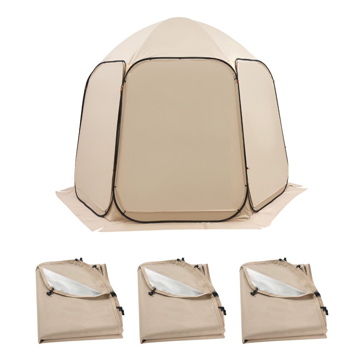 Beige Fit for 10 x 9.2 ft Screen House Tent